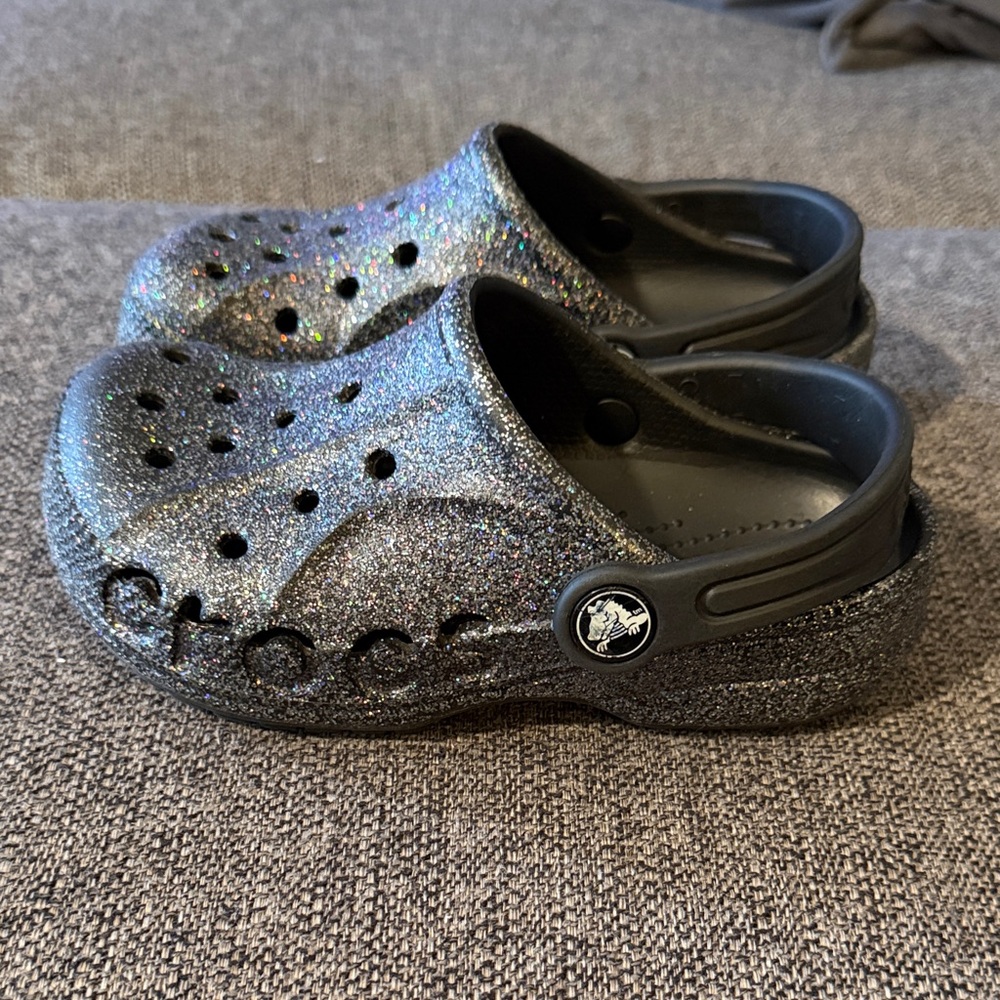 CROCS Kids Glitter Clogs